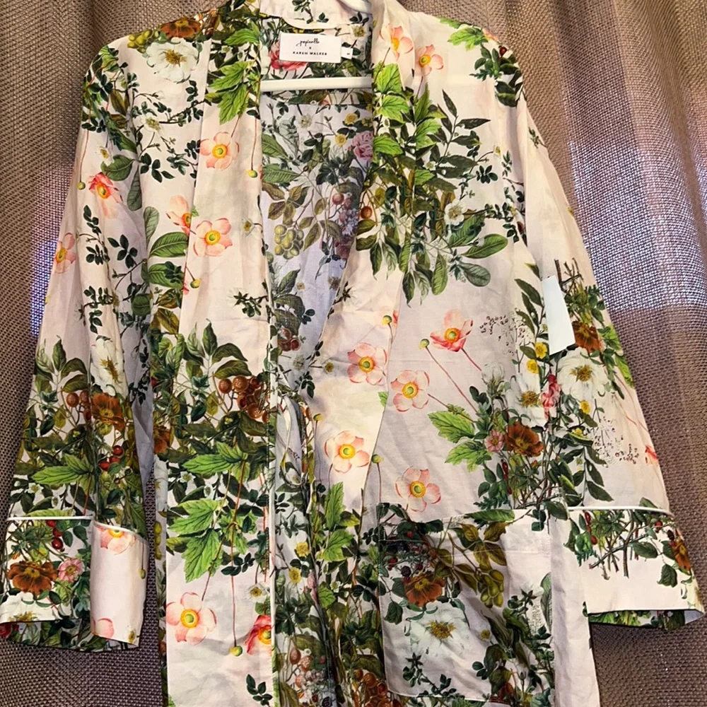 Karen Walker Love Letter Floral Robe sz S - Picture 10 of 12